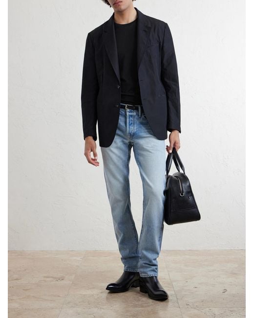 Tom Ford Black Cotton-Jersey T-Shirt for men