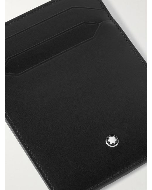 Montblanc Black Meisterstück Leather Cardholder for men