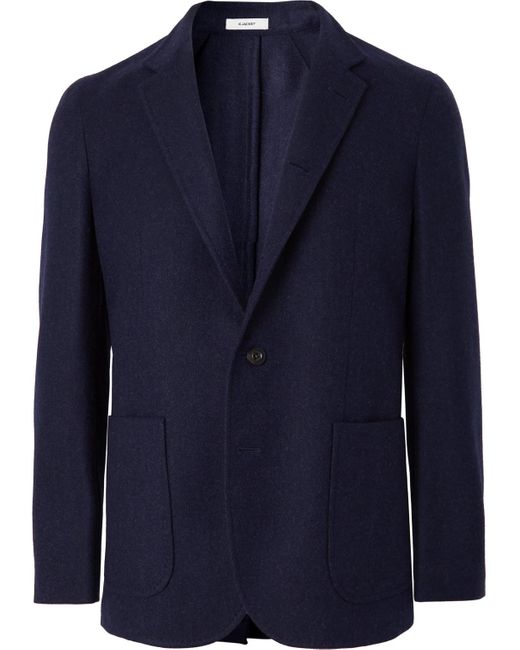 Boglioli K-jacket Slim-fit Wool-twill Blazer in Blue for Men | Lyst