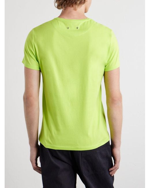 Vilebrequin Green Thom City Logo-Print Cotton-Jersey T-Shirt for men