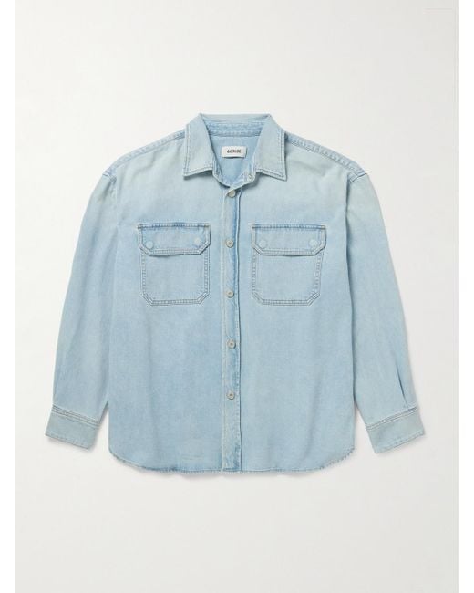 Camicia di Agolde in Blue da Uomo