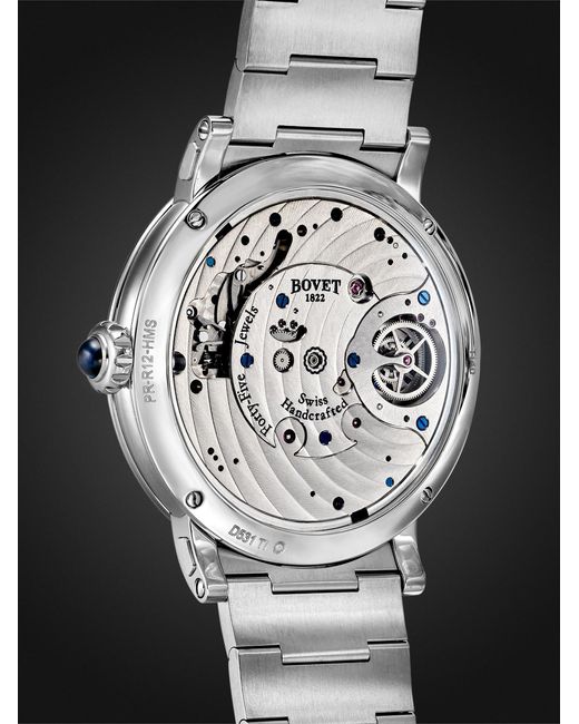 Bovet Black Récital 12 Hand-wound Titanium Watch for men
