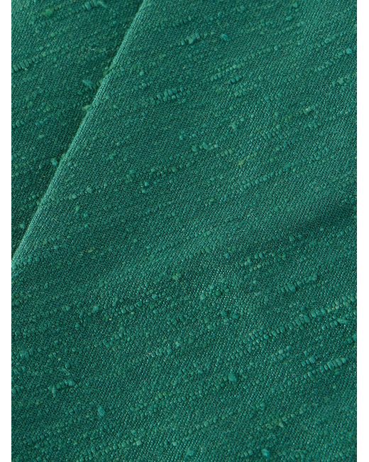 Rubinacci Green 9Cm Silk Tie for men