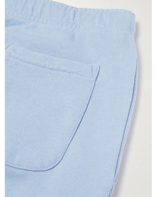 Polo Ralph Lauren Blue Tapered Logo-embroidered Cotton-jersey Sweatpants for men