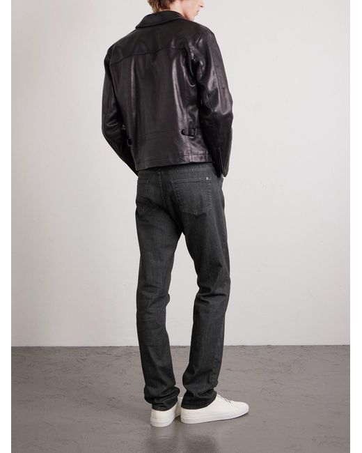 Canali Gray Slim-fit Jeans for men