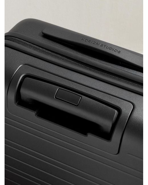 Horizn Studios Black H5 Essential Id 55cm Polycarbonate Suitcase for men