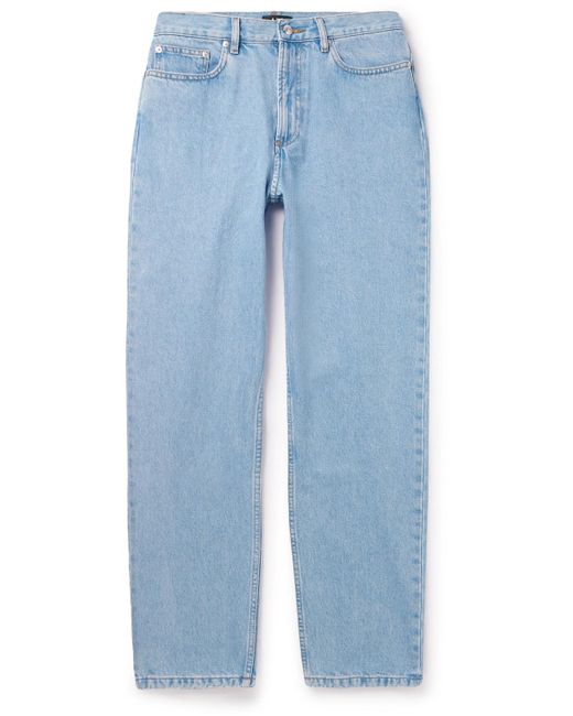 A.P.C. Blue Martin Straight-leg Jeans for men