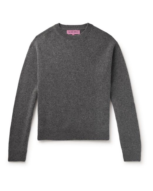 The Elder Statesman Gray Cashmere Sweater for men