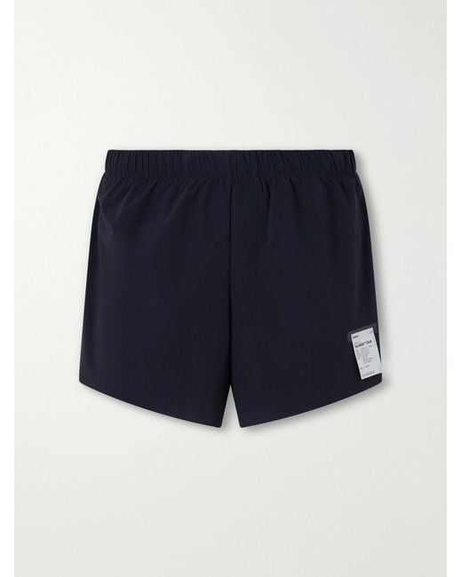 Satisfy Blue Distance Straight-Leg Logo-AppliquÉD 2.5&Quot; Justice&Trade; Shorts for men