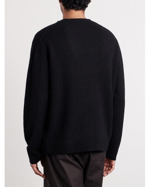 The Elder Statesman Blue Statesman Cashmere Sweater for men