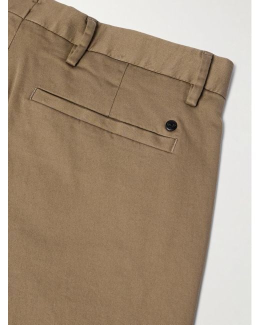 NN07 Natural Theo 1420 Tapered Organic Cotton-Blend Twill Chinos for men