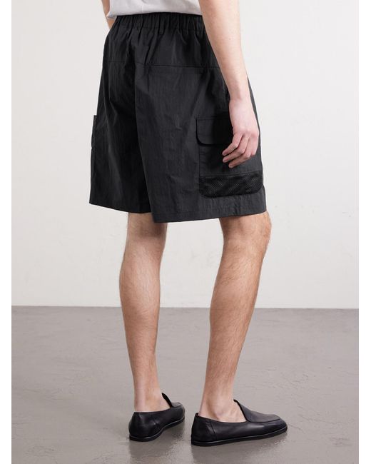 A Kind Of Guise Gray Quito Straight-leg Shell Drawstring Shorts for men