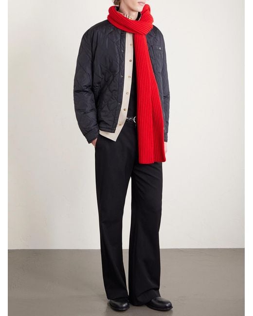 Burberry Black Reversible Padded Quilted Shell Jacket for men