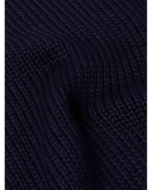 Sunspel Pullover aus Merinowolle in Blue für Herren