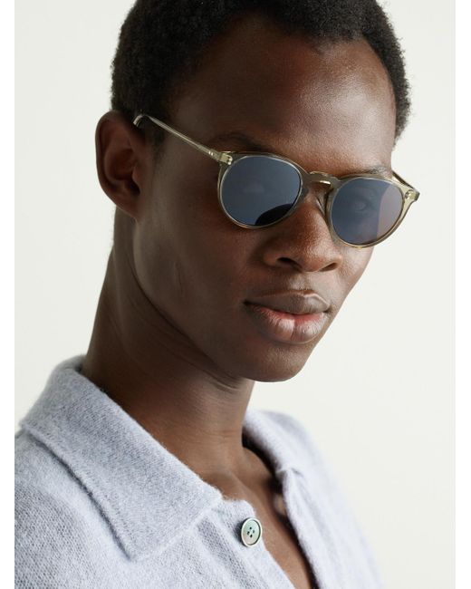 Occhiali Da Sole di Oliver Peoples in Natural da Uomo