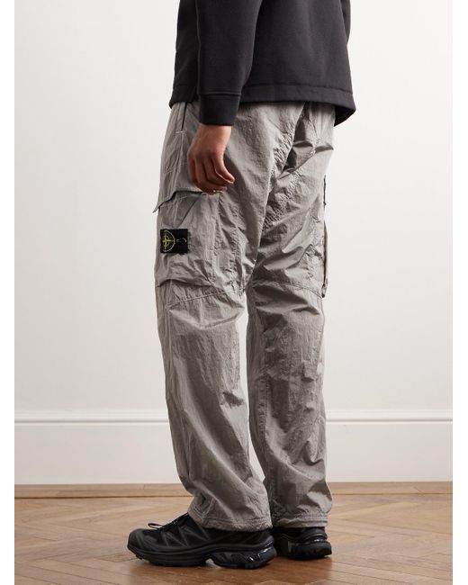 Stone island nylon shop metal cargo pants