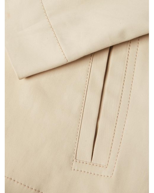 Bottega Veneta Natural Coated Stretch-cotton Jacket for men