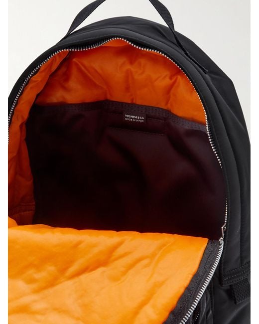 Porter-Yoshida and Co Black Tanker Nylon Backpack for men