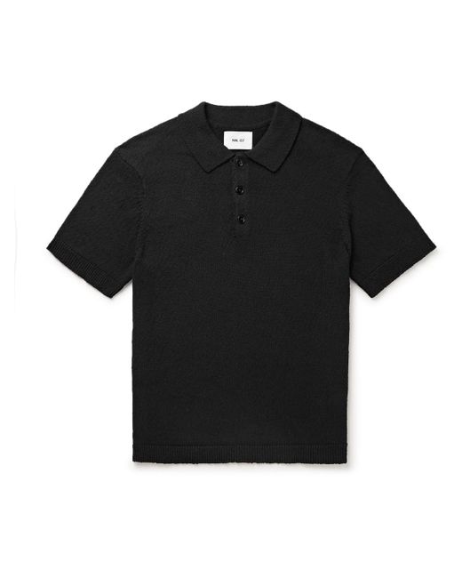 NN07 Black Randy 6558 Cotton-blend Polo Shirt for men