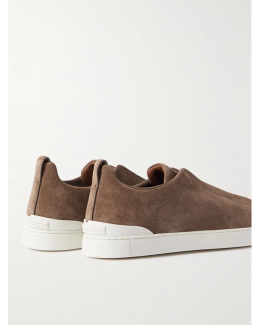 Zegna Brown Sneakers for men