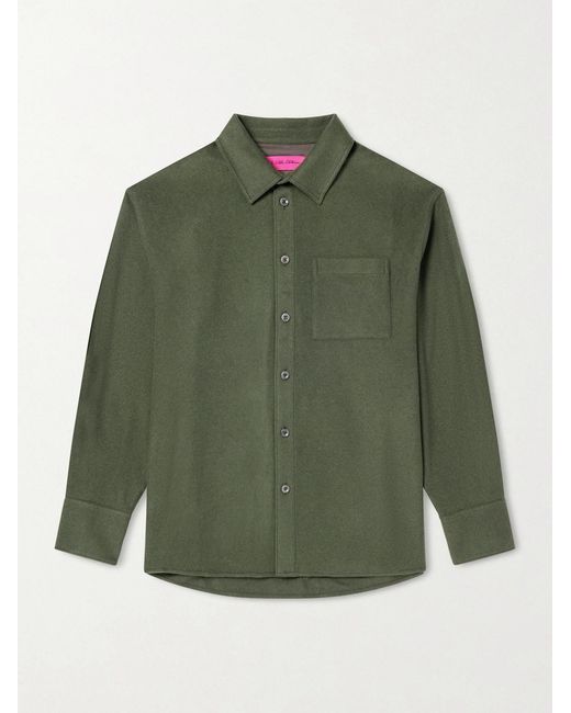 The Elder Statesman Green Wool for men
