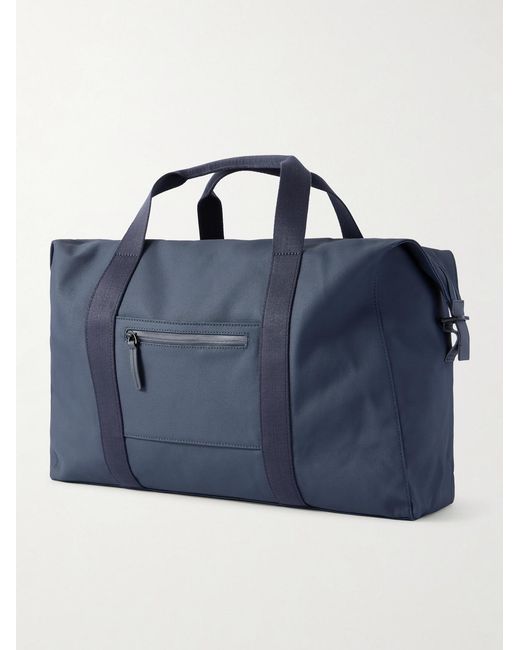 Horizn Studios Blue Sofo Weekender L Waxed Cotton-blend Canvas Holdall for men