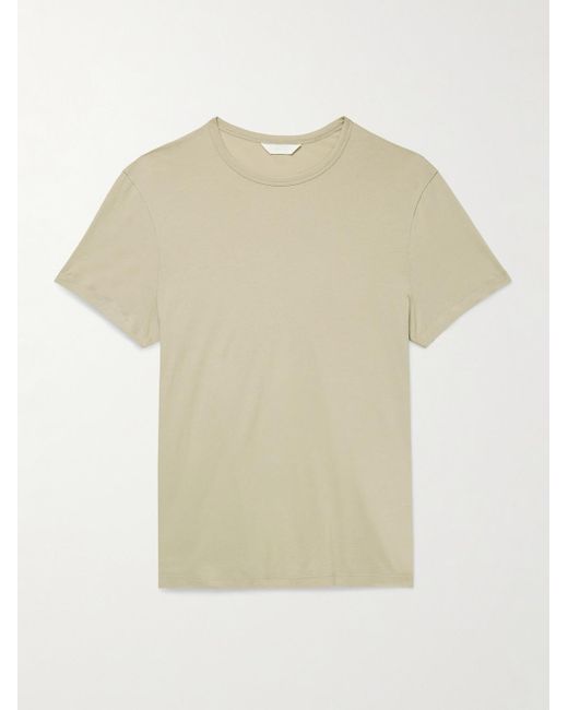 Club Monaco Natural Luxe Featherweight Cotton-jersey T-shirt for men