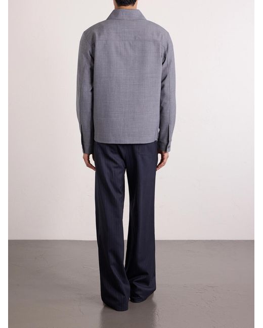 NN07 Gray Alban 10037 Zipped Jacket for men