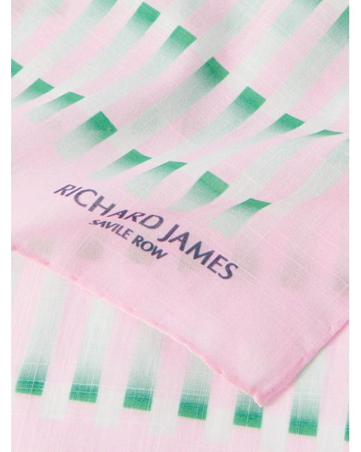 Fazzoletto Da Taschino di Richard James in Pink da Uomo
