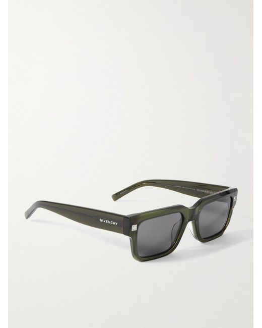 Givenchy Black Gv Day Square-frame Acetate Sunglasses for men