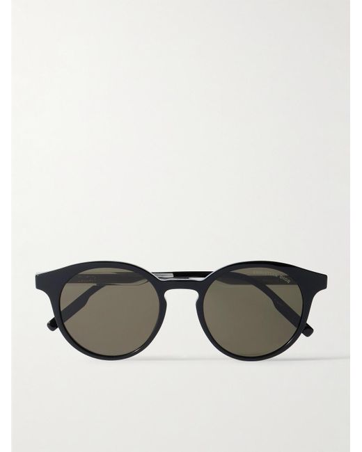 Dior Black Diortag R1I Round-Frame Acetate Sunglasses for men