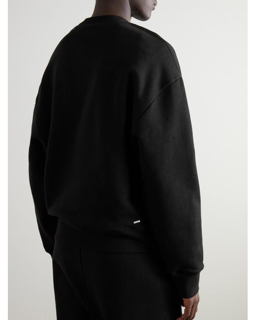 Felpa Oversize di Amiri in Black da Uomo