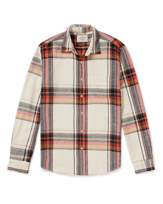 Portuguese Flannel Natural Nords Checked Cotton-flannel Shirt for men