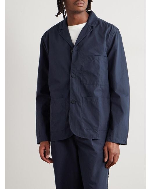 Blazer di Folk in Blue da Uomo