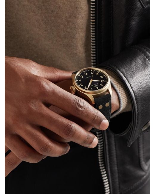 Orologio Automatico 43 Mm di Iwc in Black da Uomo