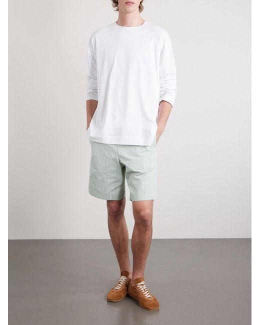 Dries Van Noten White Cotton-Jersey T-Shirt for men