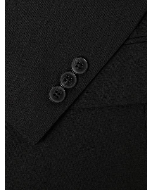 mfpen Black Wool-Twill Suit Jacket for men