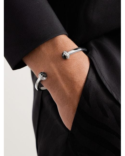 Piaget Black Possession 18-Karat, Diamond And Ceramic Cuff for men