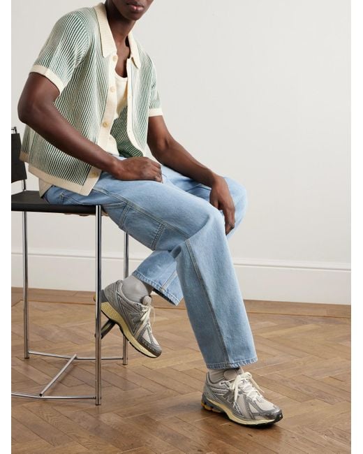 New Balance 1906R Sneakers aus Mesh und Metallic-Kunstleder mit Gummibesatz in White für Herren