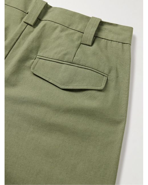 Pantaloni A Gamba Affusolata di A.P.C. in Green da Uomo