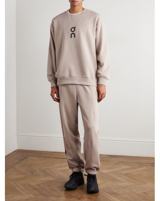 Felpa di On Shoes in Natural da Uomo