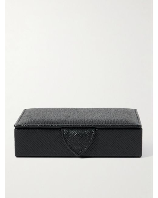 Portagioie Piccolo di Smythson in Black da Uomo