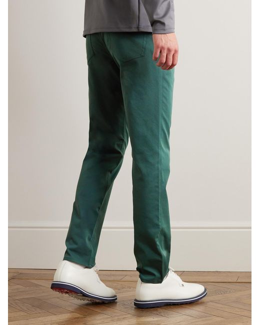 Peter Millar Green Eb66 Slim-fit Straight-leg Tech-twill Golf Trousers for men