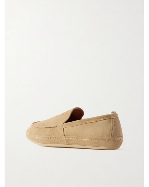 Officine Creative Natural Line 001 Suede Loafers for men