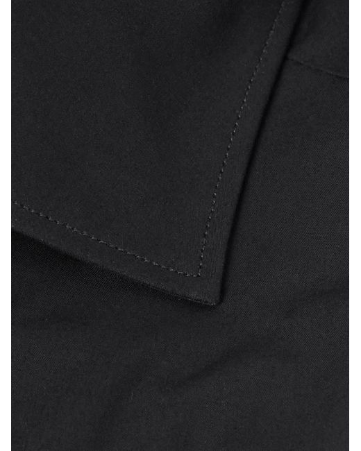 Zegna Black Trofeo Cotton-Poplin Shirt for men