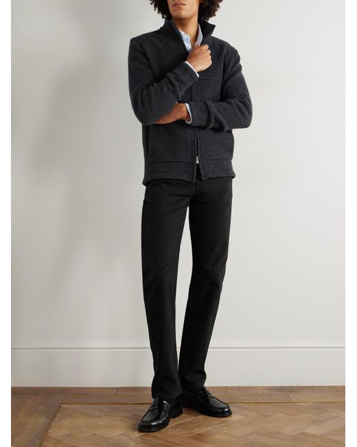 Slowear Black Incotex Blue Division Slim-fit Tapered Jeans for men