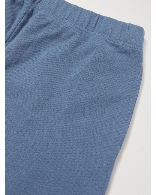 Norse Projects Blue Vanya Tapered Cotton-Jersey Sweatpants for men