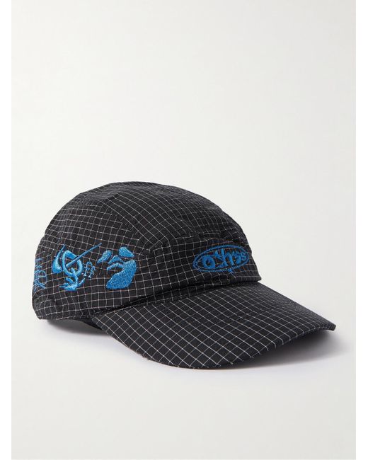 Nike Blue Off-white Tailwind Embroidered Ripstop Baseball Cap for men