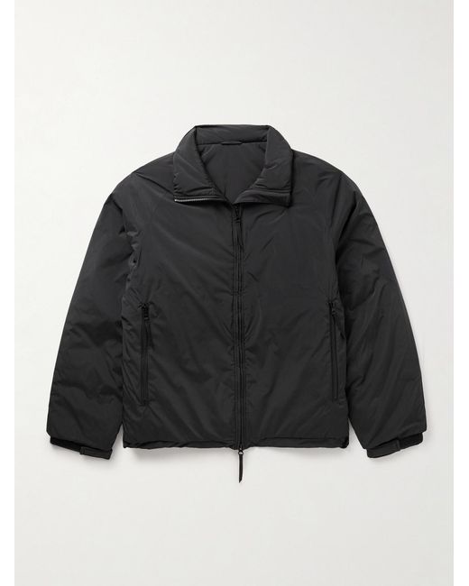 Kaptain Sunshine Black Padded Shell Bomber Jacket for men