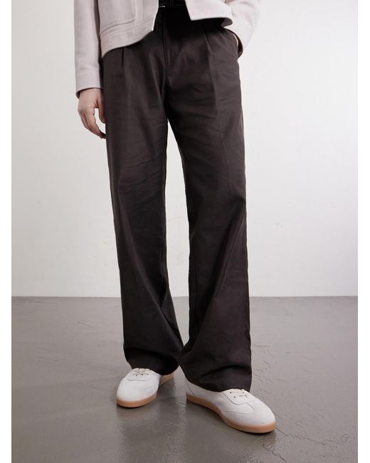 Mr P. White Suede Sneakers for men
